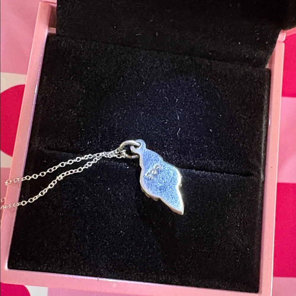 Vintage Native Lapis Necklace 16” Sterling Silver Marked 925 - Picture 2 of 4